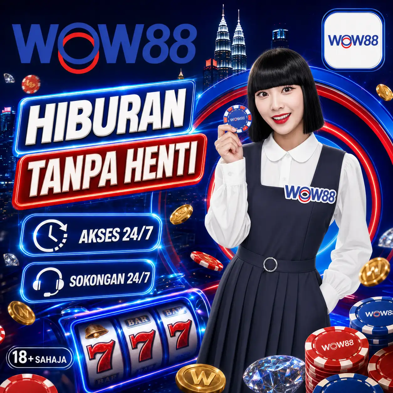 WOW88 LOGIN square casino banner